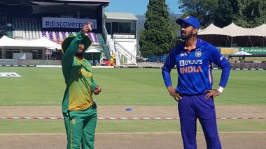 IND vs SA 2nd ODI 2022, Paarl Weather, Rain Forecast and Pitch Report: Here’s How Weather Will Behave for India vs South Africa 2nd ODI 2022 at Boland Park